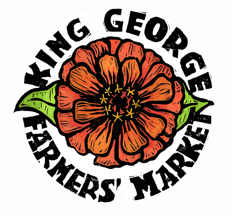 Logo for King George Farmers' Market.