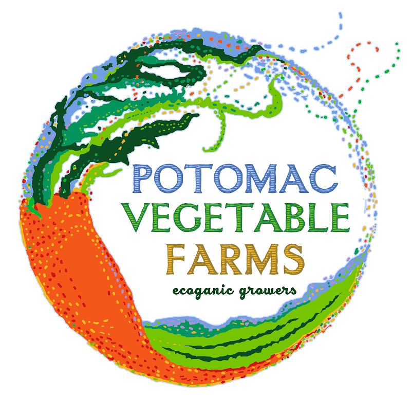 Logo for Potomac Vegetable Farms.
